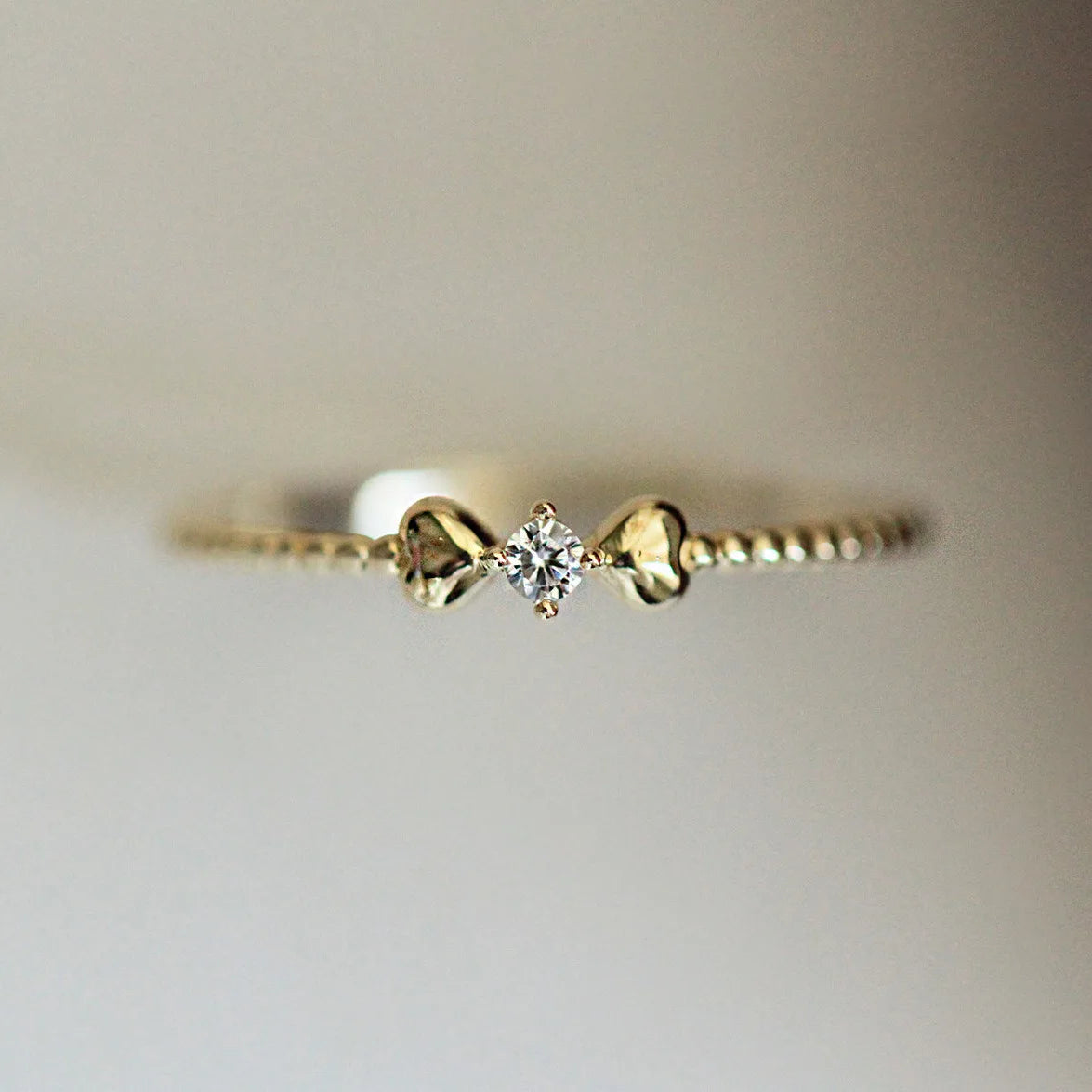 Gold Bow Ring