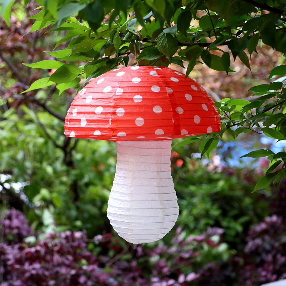 Mushroom Paper Lanterns