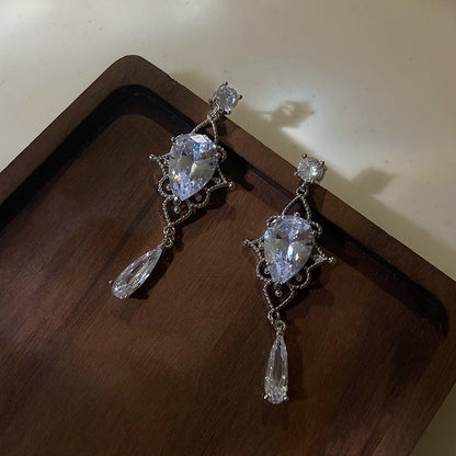 Crystal Waterdrop Earrings