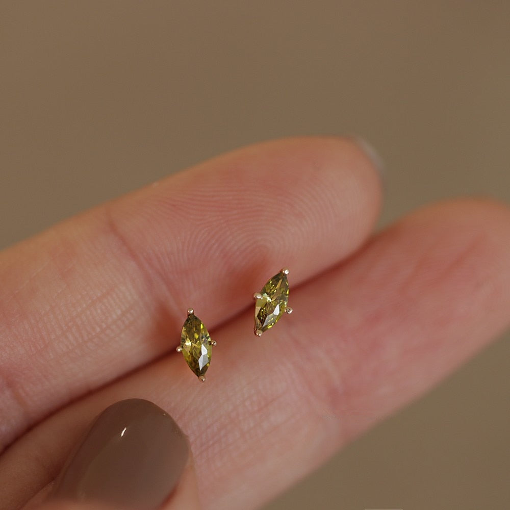 Olive Green Earrings