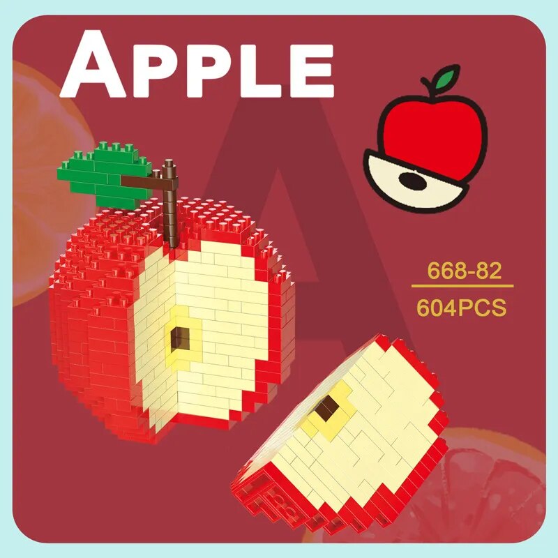 Fruit Mini Building Blocks