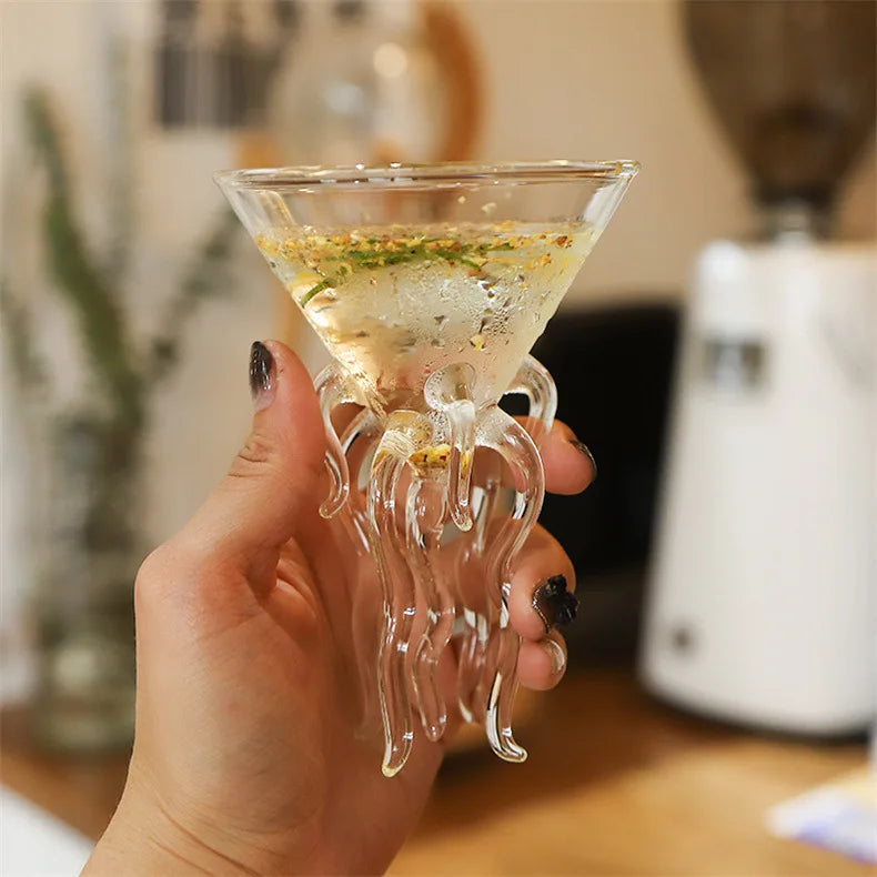 Jellyfish Shaped Cocktail Glass