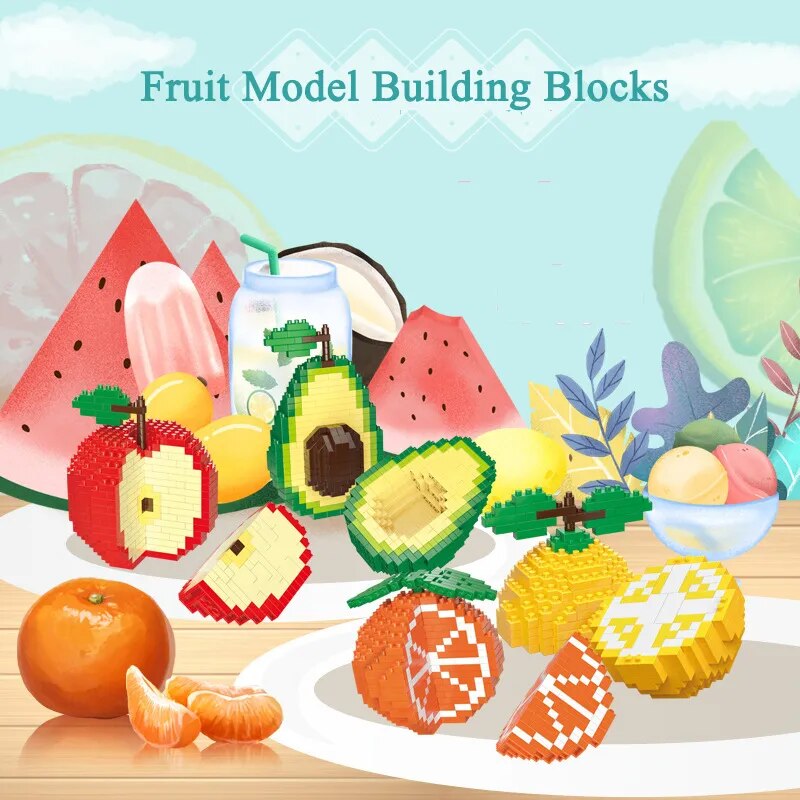 Fruit Mini Building Blocks