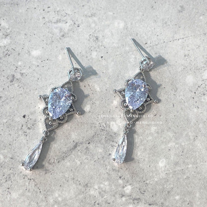 Crystal Waterdrop Earrings