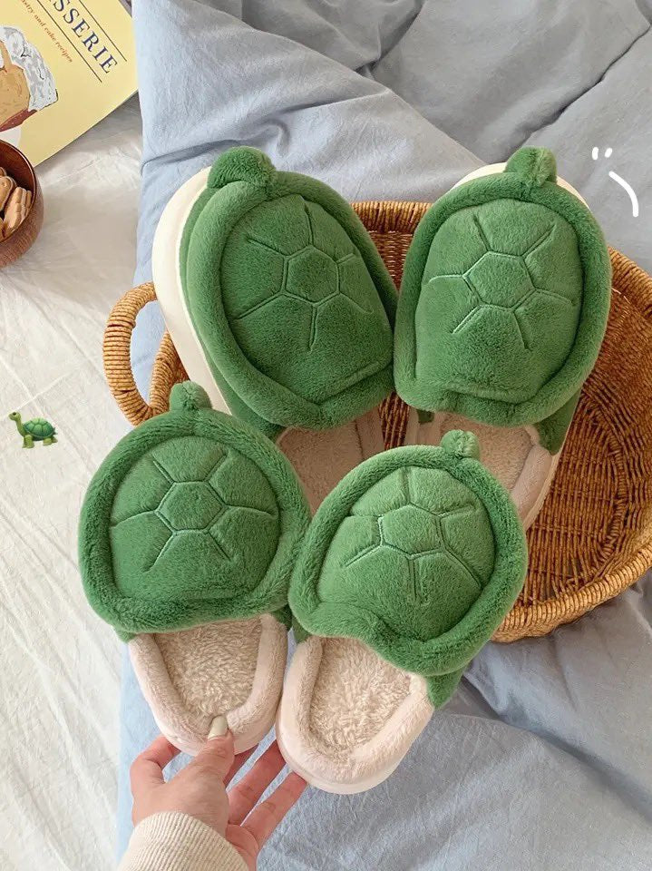 Fleece Turtle Slipper