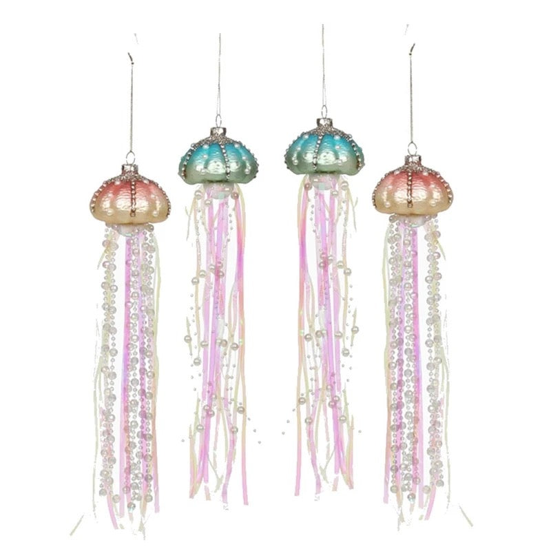 Jellyfish Pearl Ornaments