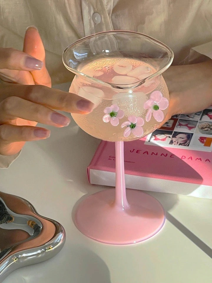 Floral Cocktail Cups