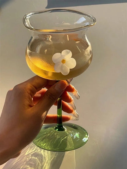 Floral Cocktail Cups