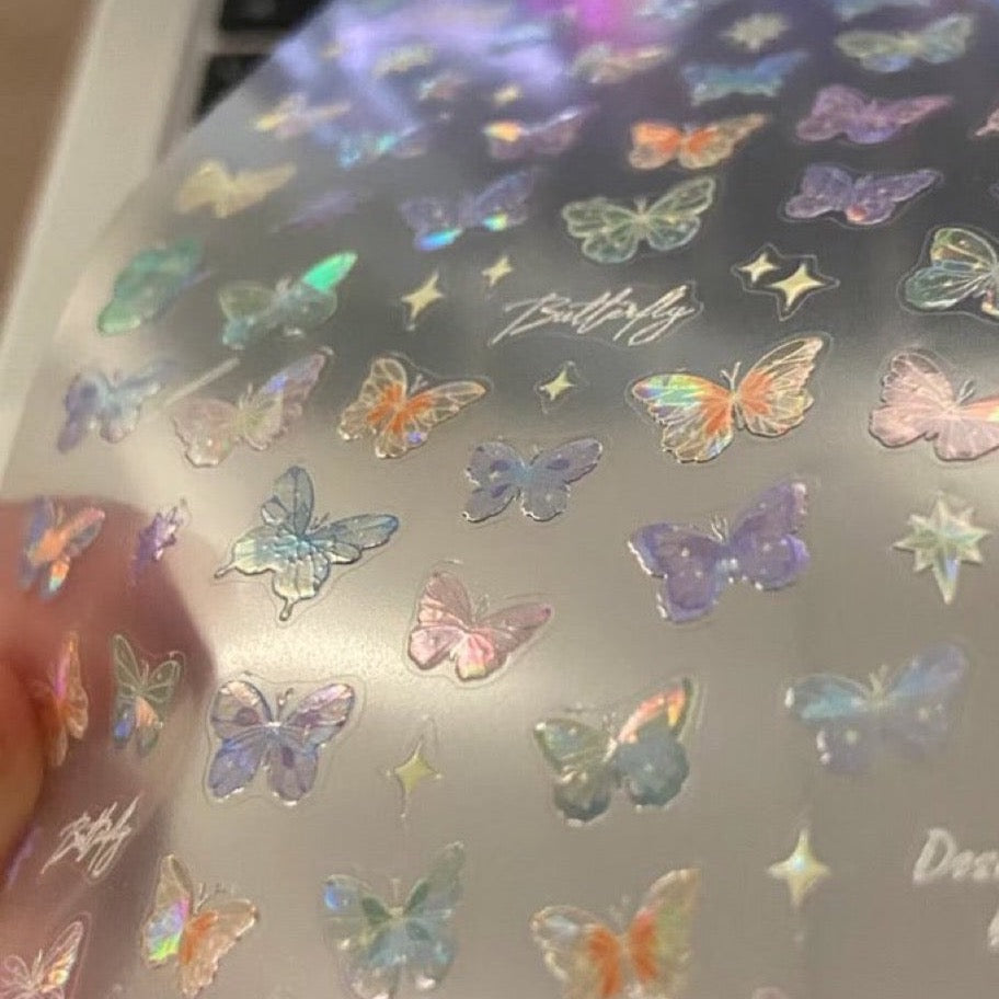 5D Realistic Butterfly Stickers