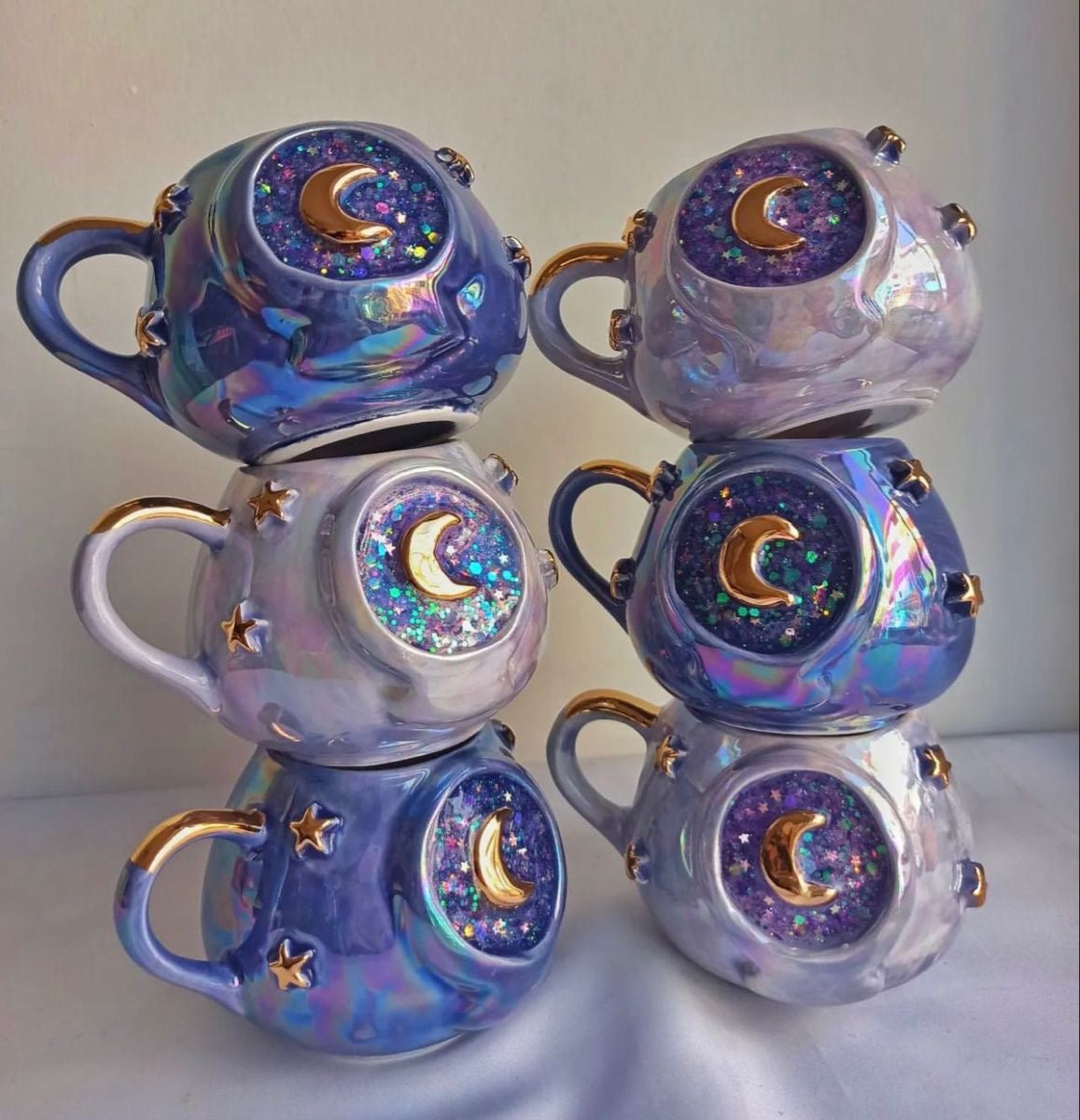 Celestial Sparkle Ceramic Mug