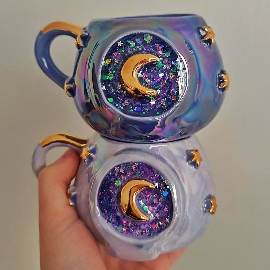 Celestial Sparkle Ceramic Mug