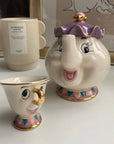 Disney Beauty And The Beast Teapot Set