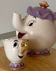 Disney Beauty And The Beast Teapot Set