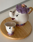 Disney Beauty And The Beast Teapot Set