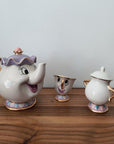 Disney Beauty And The Beast Teapot Set