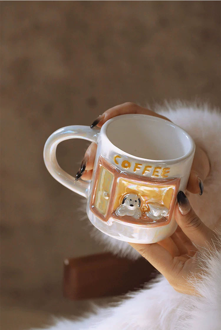 Ceramic Bakery and Cafe Mug