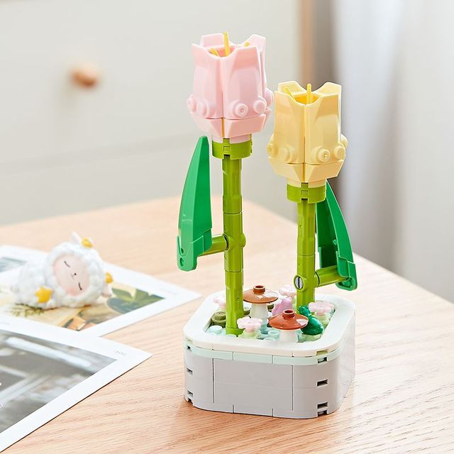 Flower Pot Building Block