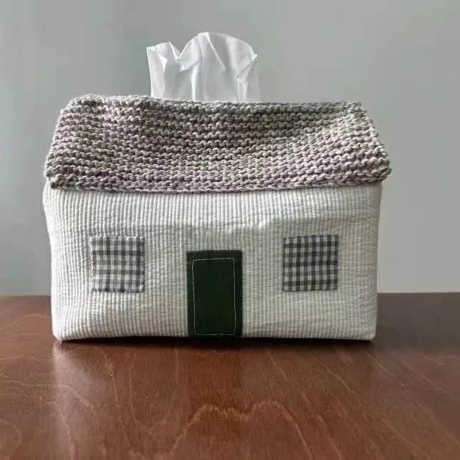 House Fabric Tissue Box