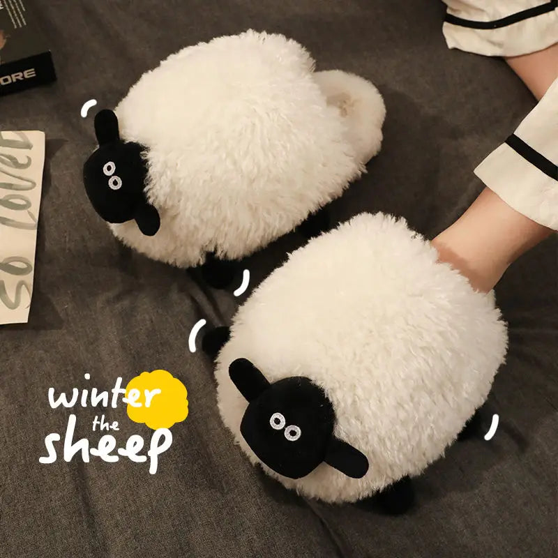 Fluff Sheep Winter Slippers