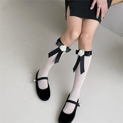 Lolita Bowknot Socks