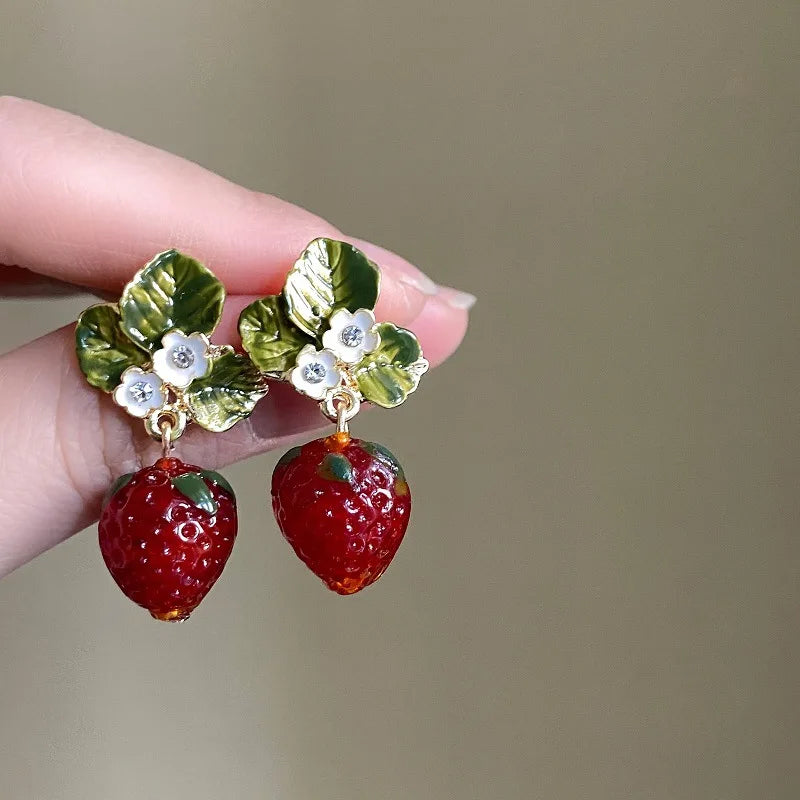 Strawberry Earrings