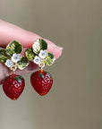 Strawberry Earrings