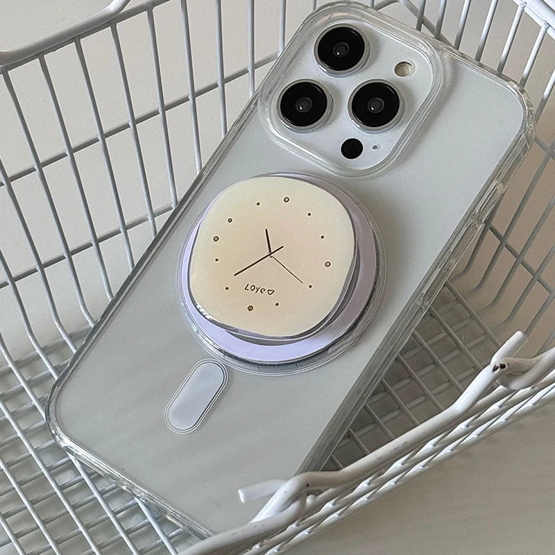 Clock Magsafe Pop Socket