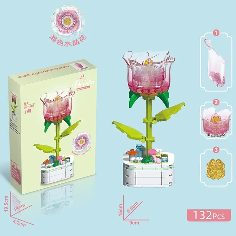 Potted Flowers Building Block