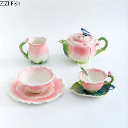 Flower Ceramic Set