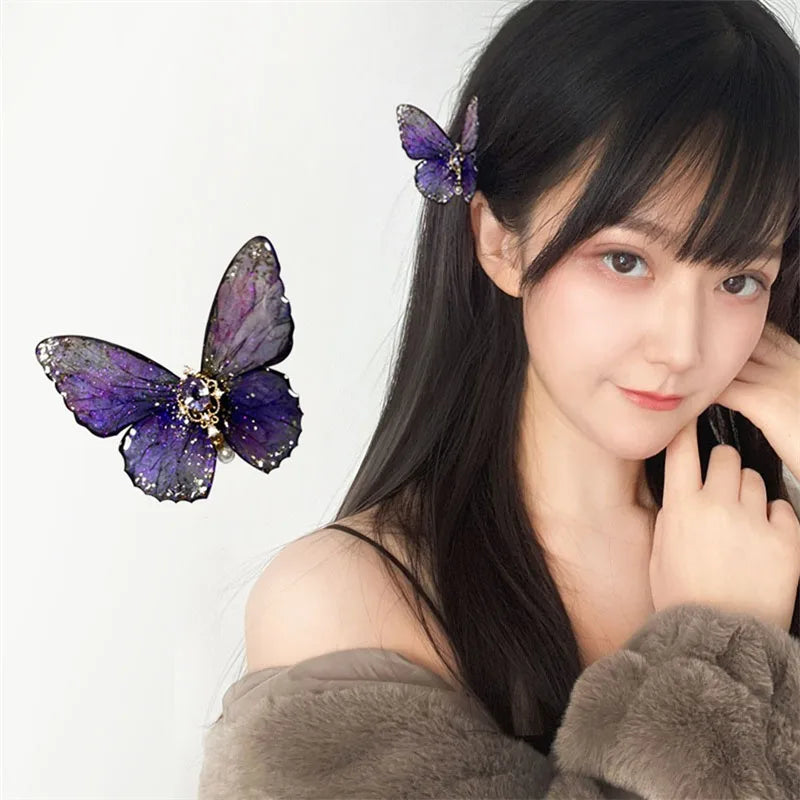 Gradient Butterfly Hairpin