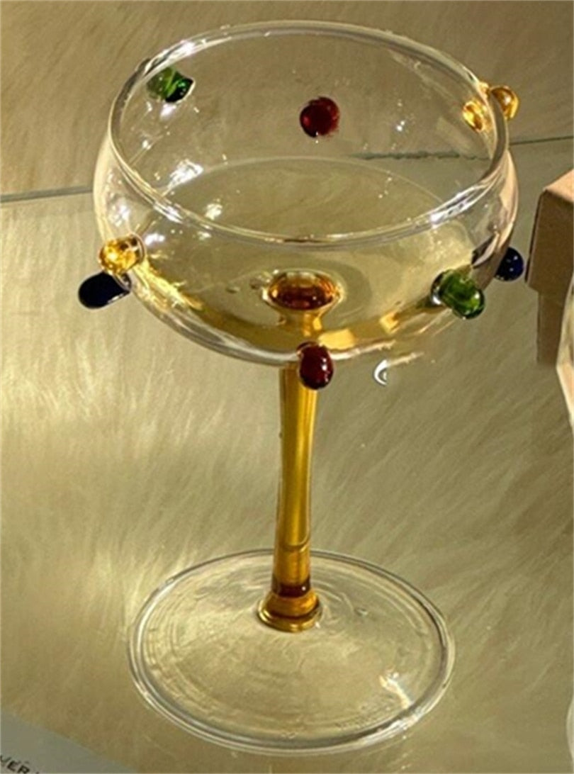 Gemstone Cocktail Tall Glass