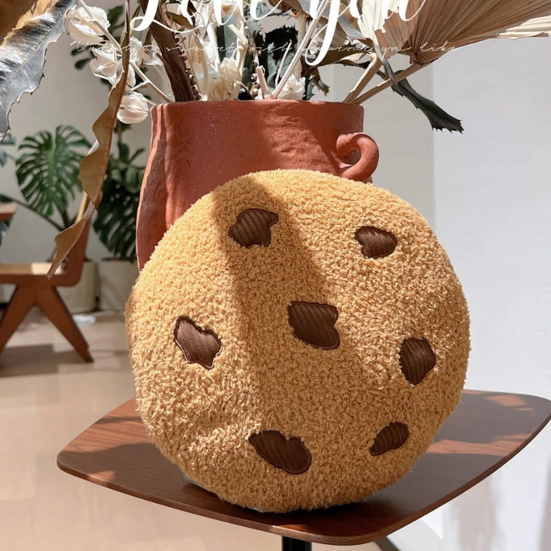 Chocolate Chip Cookie Pillow