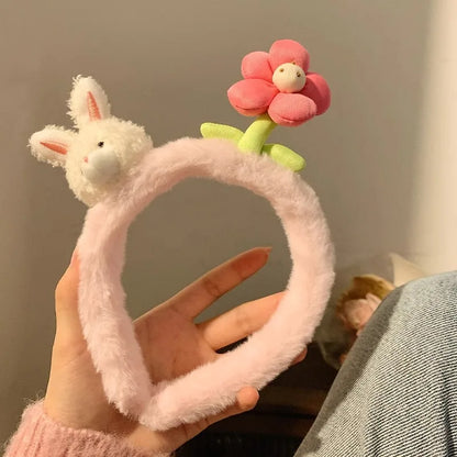 Pink Bunny Headband