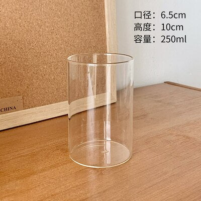 Long Square Glass Cups