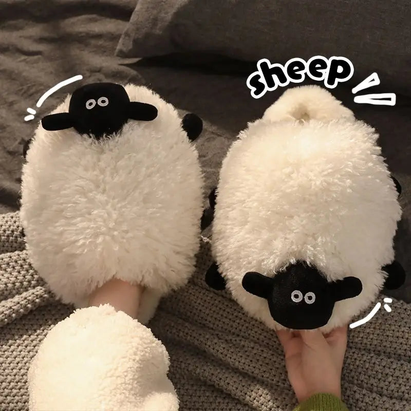 Fluff Sheep Winter Slippers