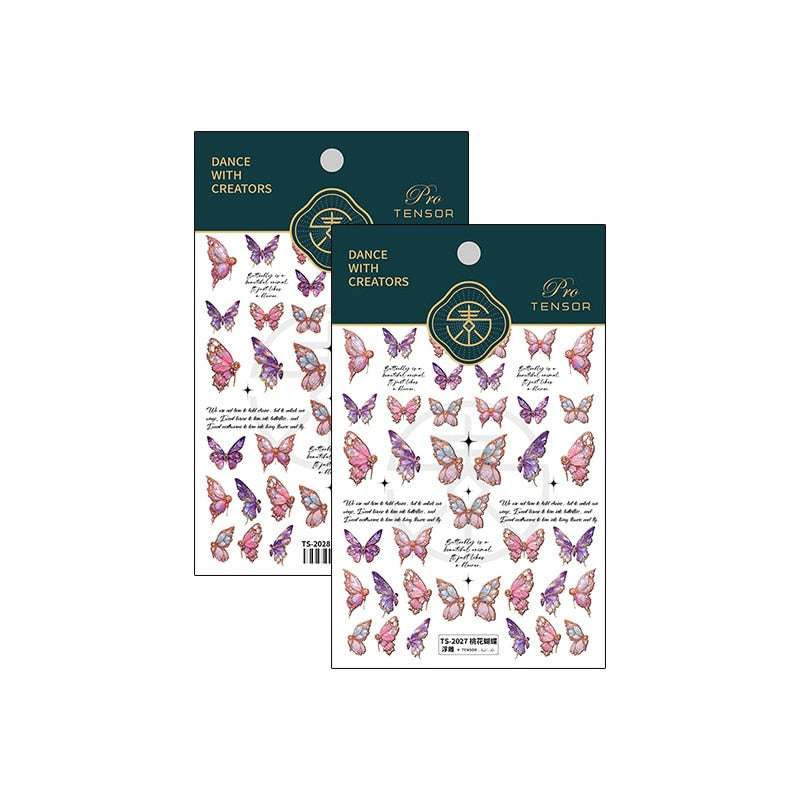 5D Realistic Butterfly Stickers