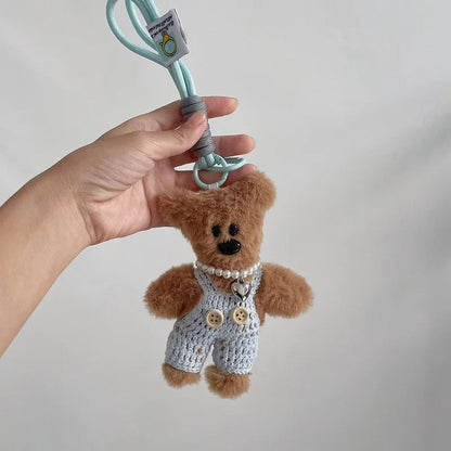 Small Bear Plush Keychain