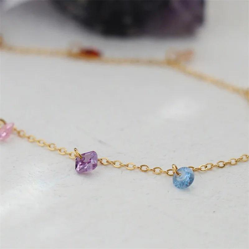 Crystal Charm Bracelet