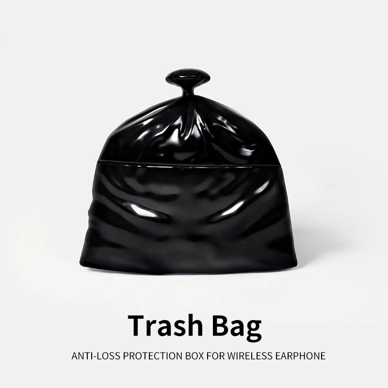 Trash Bag AirPods Case