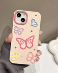 Pink Butterfly Phonecase