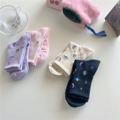 Cosmic Cotton Socks