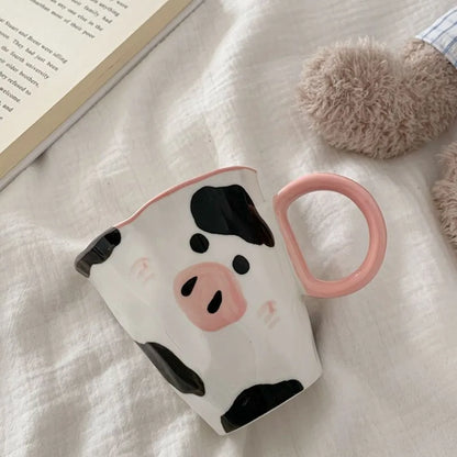 Handmade Cow Mug