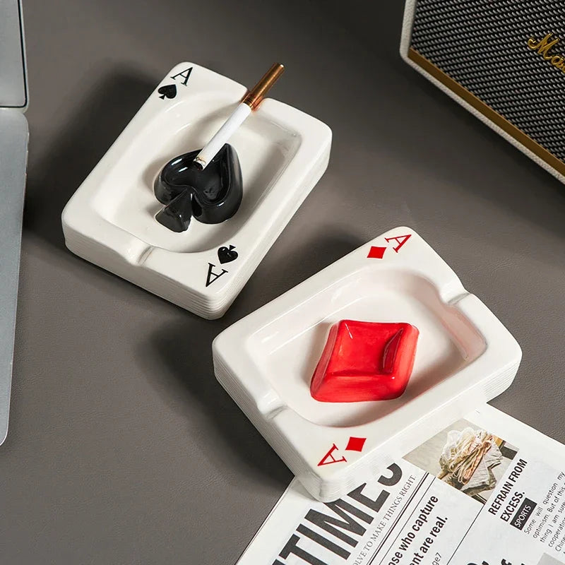 Playing Card Ashtray