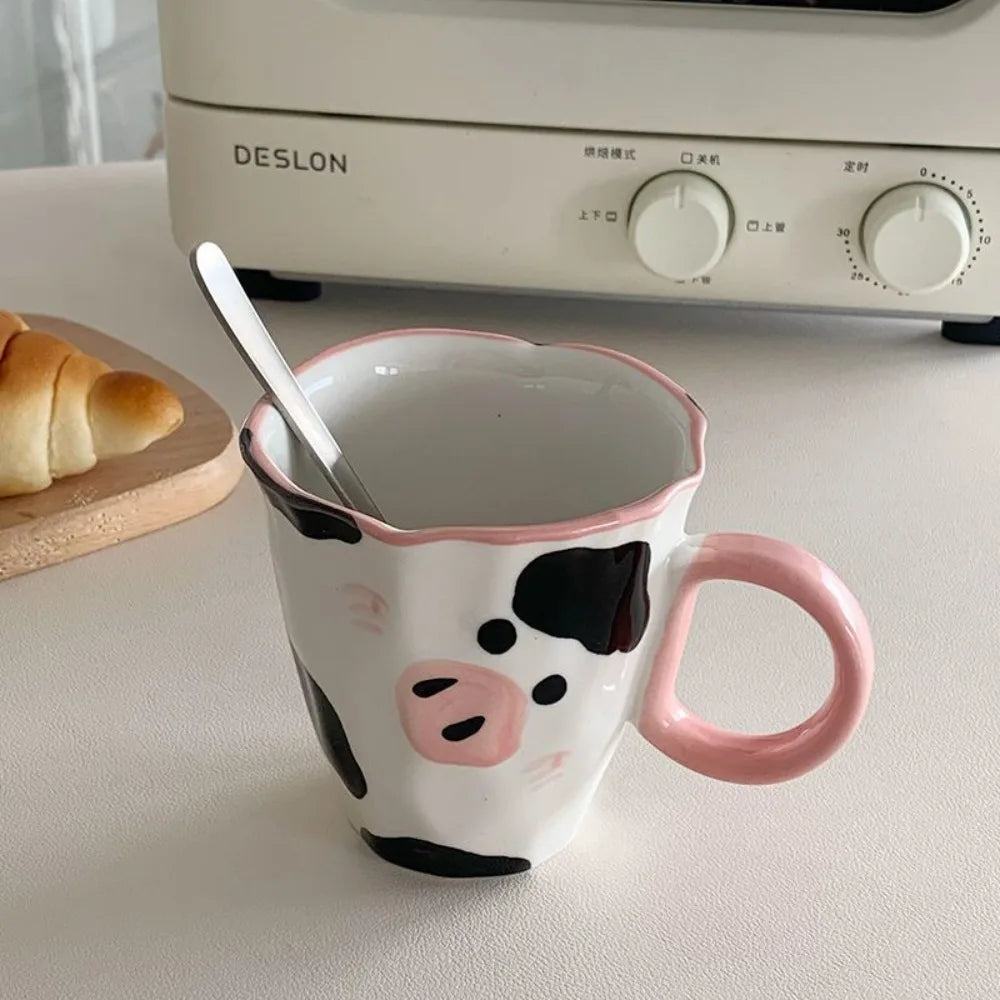 Handmade Cow Mug