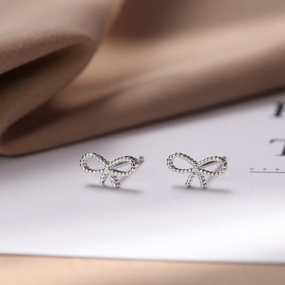 Bow Stud Earrings