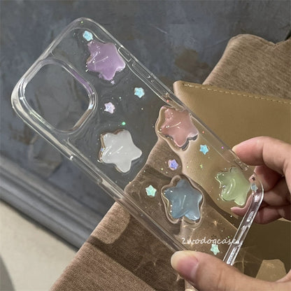 Cute Candy Star Phone Case