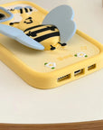 Busy Bee with Fold Wing iPhone Case