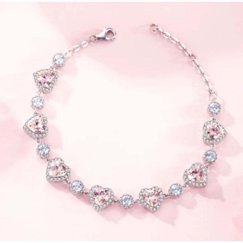 Charming Lady Heart Bracelet