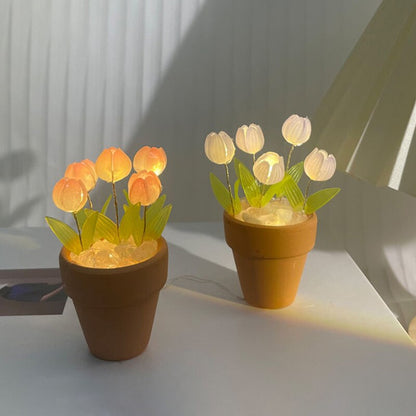 DIY Mini Tulip Lamp