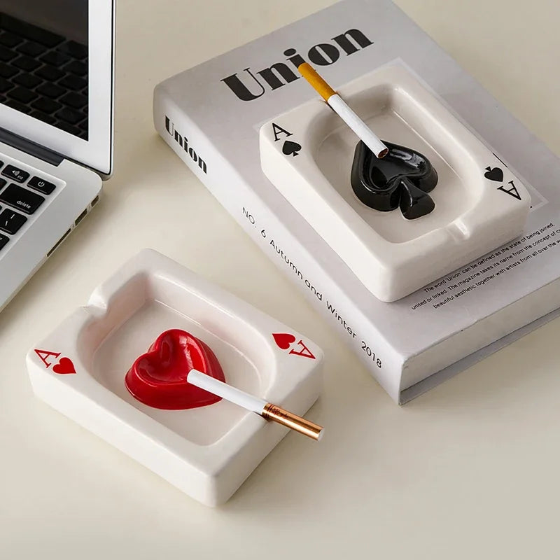 Playing Card Ashtray